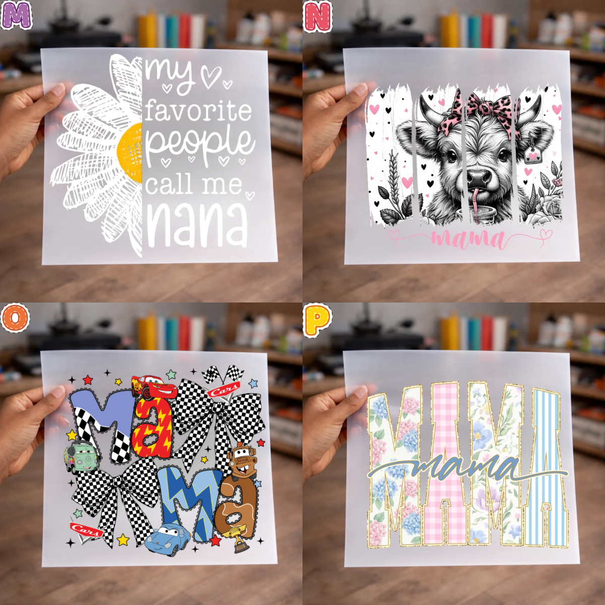 Mama DTF Transfers for Shirts, sweaters, totes & more – NO BUNDLE