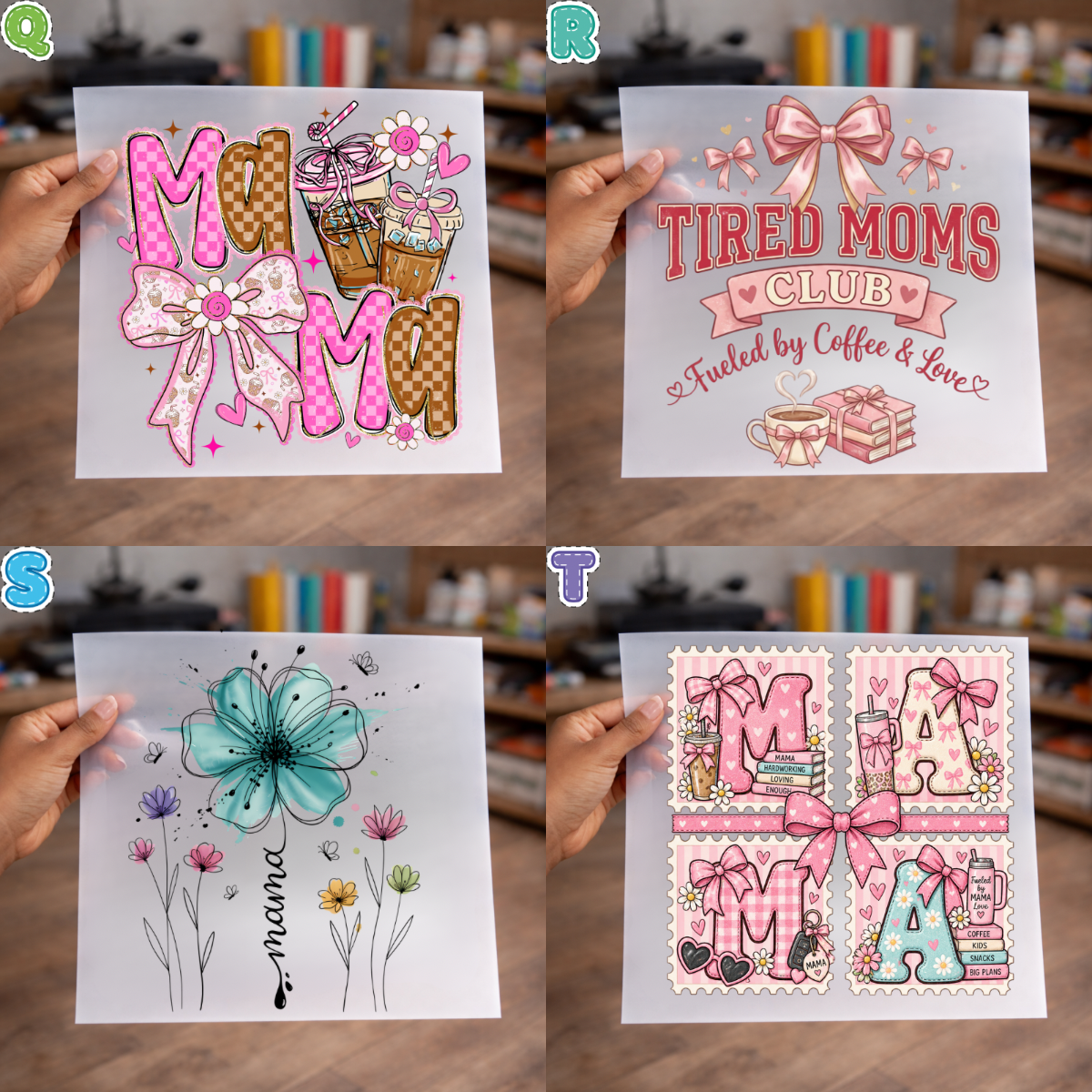 Mama DTF Transfers for Shirts, sweaters, totes & more – NO BUNDLE